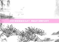 DNF疑惑英雄怎么打？揭秘战斗策略与技巧