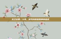 龙之谷第一土豪，游戏内财富的巅峰追求