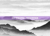 DNF傻瓜包网站，新手玩家的福音