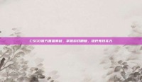 CSGO官方直播素材，掌握游戏精髓，提升竞技实力