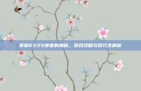 掌握65SS拳套的奥秘，游戏攻略与技巧全解析