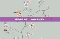 探索永恒之塔，OBs装备的奥秘