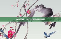 小小忍者，游戏攻略与赚钱技巧