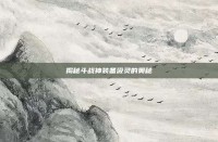揭秘斗战神装备汲灵的奥秘