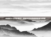 钟馗配什么珍宝最好？揭秘游戏内隐藏的财富与策略