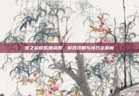 龙之谷模拟加点器，游戏攻略与技巧全解析