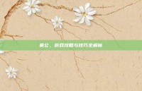 莱公，游戏攻略与技巧全解析