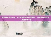 国际服穿搭pubg，PUBG国际服穿搭指南，海岛不再是战场，而是你的T台