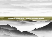 热血英豪军团大挑战，策略与技巧的完美融合