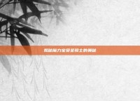 揭秘魔力宝贝圣骑士的奥秘