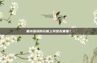 黑水港湾的沉船上冥想在哪里？