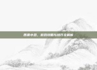 西贡小丑，游戏攻略与技巧全解析