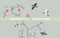 揭秘新神奇传说3补丁，游戏更新的秘密武器
