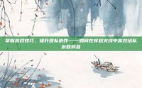 掌握游戏技巧，提升团队协作——如何在穿越火线中高效给队友回消息