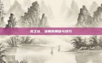龙之谷，法师的奥秘与技巧