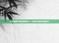 冬日暖阳下的绝美对决——探索冬阳游戏的魅力