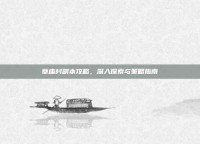 草庙村副本攻略，深入探索与策略指南