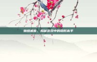 蜘蛛威客，揭秘游戏中的隐形高手