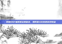 掌握DNF抽奖机会的秘诀，如何最大化你的游戏收益