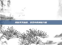 揭秘不灭幽魂，游戏中的神秘力量