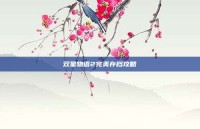 双星物语2完美存档攻略