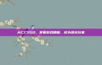 大仁CSGO，掌握游戏精髓，成为顶尖玩家