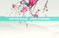 掌握2KOL梦幻脚步，游戏技巧与攻略全解析