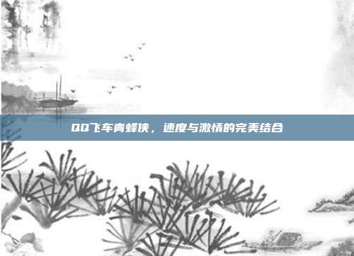QQ飞车青蜂侠,速度与激情的完美结合