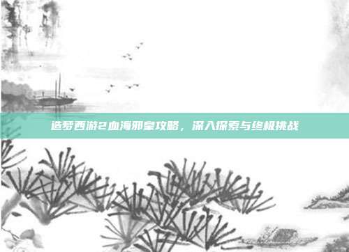 造梦西游2血海邪皇攻略,深入探索与终极挑战