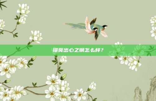 提莫出心之钢怎么样?