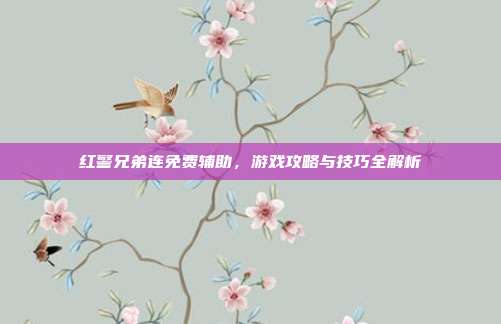 红警兄弟连免费辅助,游戏攻略与技巧全解析