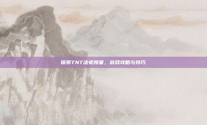 探索TNT法老陵墓,游戏攻略与技巧