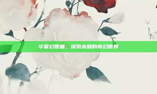 华夏幻想曲,探索未知的奇幻世界