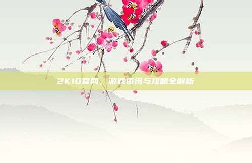 2K10官网,游戏资讯与攻略全解析