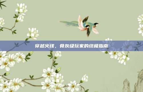 穿越火线,骨灰级玩家的终极指南