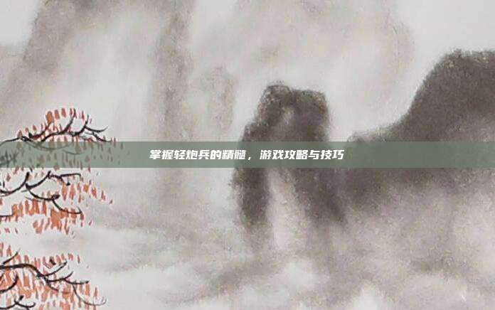 掌握轻炮兵的精髓,游戏攻略与技巧