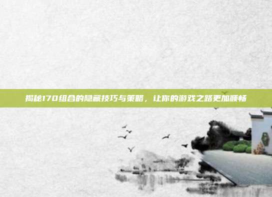 揭秘170组合的隐藏技巧与策略,让你的游戏之路更加顺畅