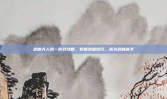 武僧天人合一游戏攻略,掌握终极技巧,成为武林高手