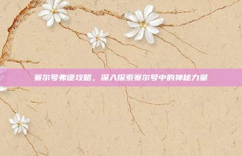 赛尔号弗德攻略，深入探索赛尔号中的神秘力量