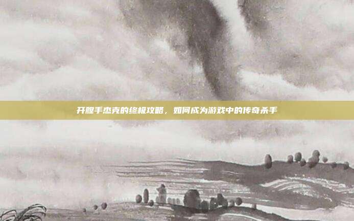 开膛手杰克的终极攻略,如何成为游戏中的传奇杀手