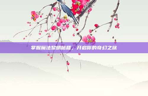 掌握魔法黎明秘籍,开启你的奇幻之旅