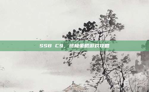 SSB C9,终极策略游戏攻略