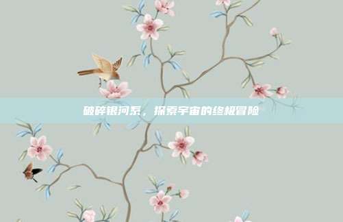 破碎银河系,探索宇宙的终极冒险