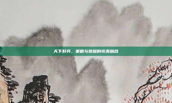 天下好兵,策略与荣耀的完美融合
