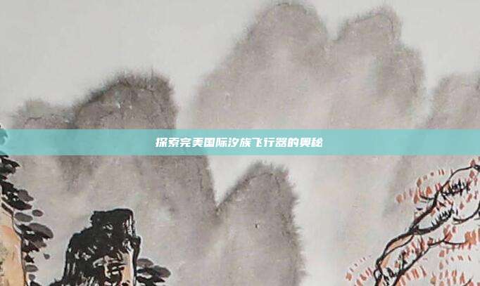 探索完美国际汐族飞行器的奥秘