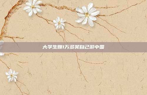 大学生赚1万多奖自己游中国