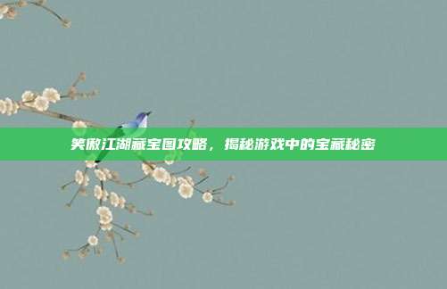 笑傲江湖藏宝图攻略,揭秘游戏中的宝藏秘密