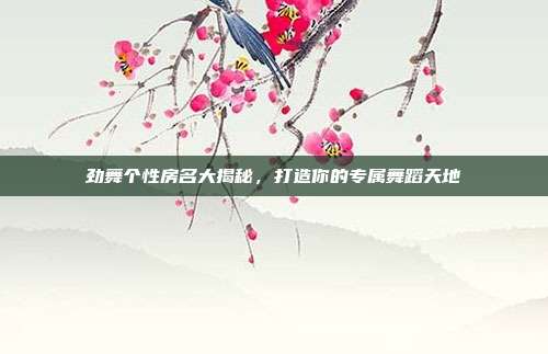 劲舞个性房名大揭秘,打造你的专属舞蹈天地