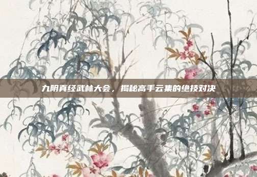 九阴真经武林大会,揭秘高手云集的绝技对决