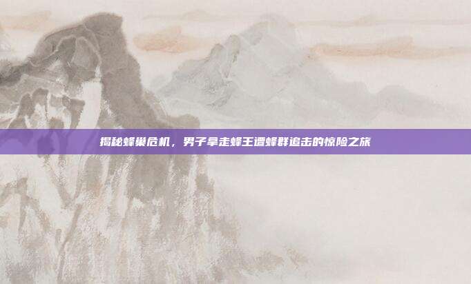 揭秘蜂巢危机,男子拿走蜂王遭蜂群追击的惊险之旅